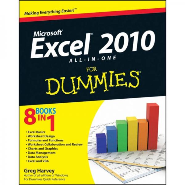 Excel 2010 All-in-One For Dummies[傻瓜書-Excel 2010(全書)]