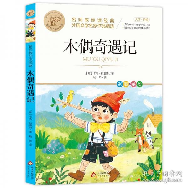 木偶奇遇记 名师教你读经典