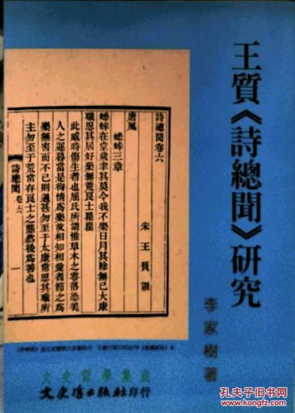 王質(zhì)詩總聞研究