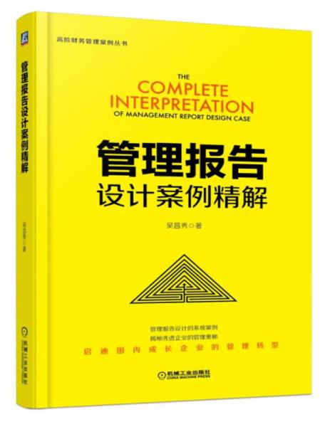 管理報(bào)告設(shè)計(jì)案例精解