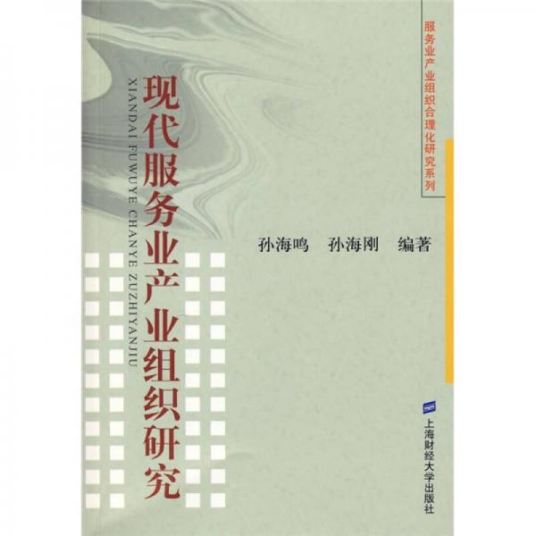 現(xiàn)代服務(wù)業(yè)產(chǎn)業(yè)組織研究