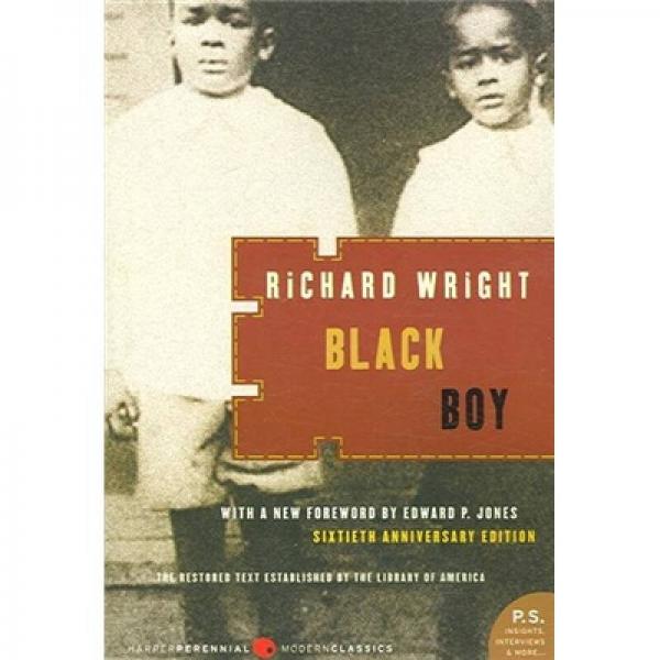 Black Boy黑人男孩 英文原版
