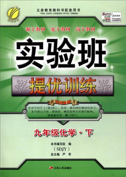 春雨 2016春 实验班提优训练：化学（九年级下 SDJY）