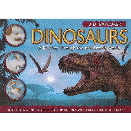 3-D Explorer: Dinosaurs 3D探索系列：恐龙(立体书) 