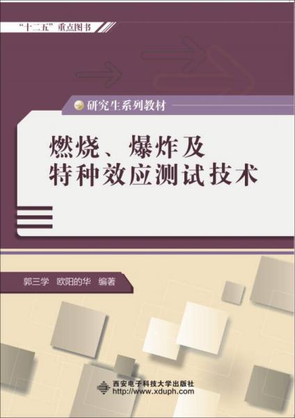 燃燒、爆炸及特種效應(yīng)測試技術(shù)