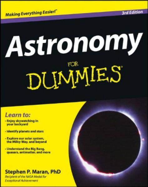 Astronomy for Dummies, 3rd Edition  天文学达人迷 第3版