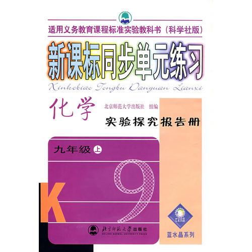 新课标同步单元练习：化学实验探究报告册（九年级·上）