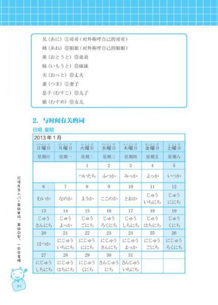 日语发音入门+基础单词、基础句型，一本全掌握