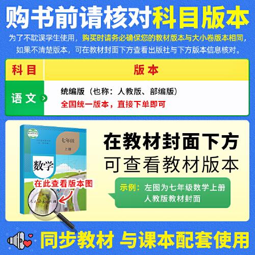 万唯中考大小卷.九年级全一册语文