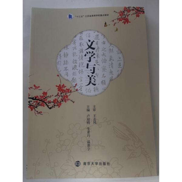 文學與美 盧冠明 生素巧 溫惠宇 南京大學出版社 9787305253133