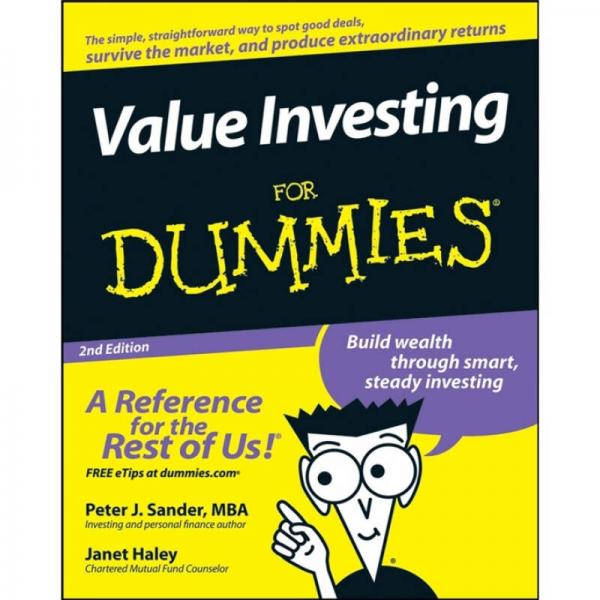 Value Investing For Dummies 傻瓜商业投资系列：价值投资