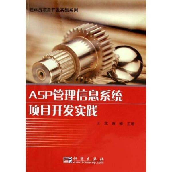 ASP管理信息系统项目开发实践——程序员项目开发实践系列