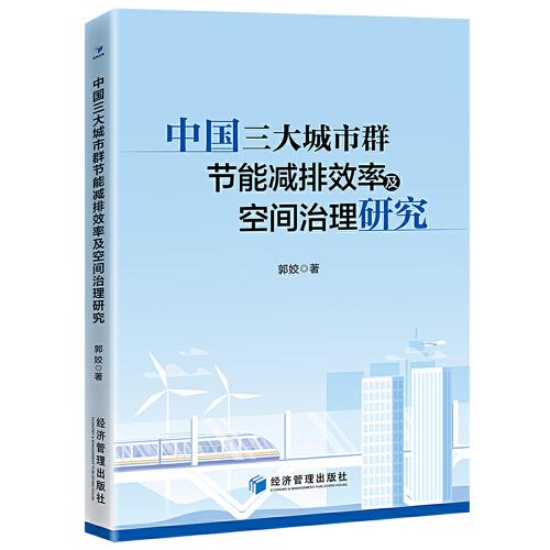 中國(guó)三大城市群節(jié)能減排效率及空間治理研究