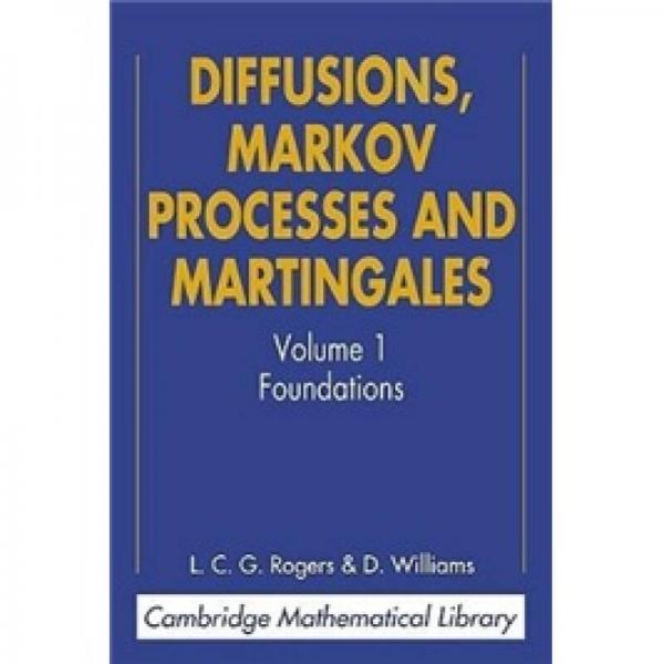 Diffusions, Markov Processes, and Martingales