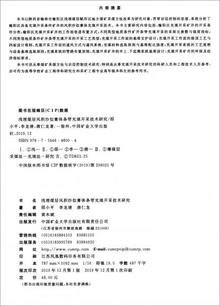 淺埋煤層風(fēng)積沙似膏體條帶充填開采技術(shù)研究