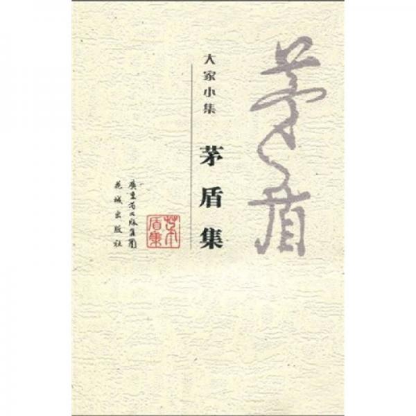 大家小集：茅盾集