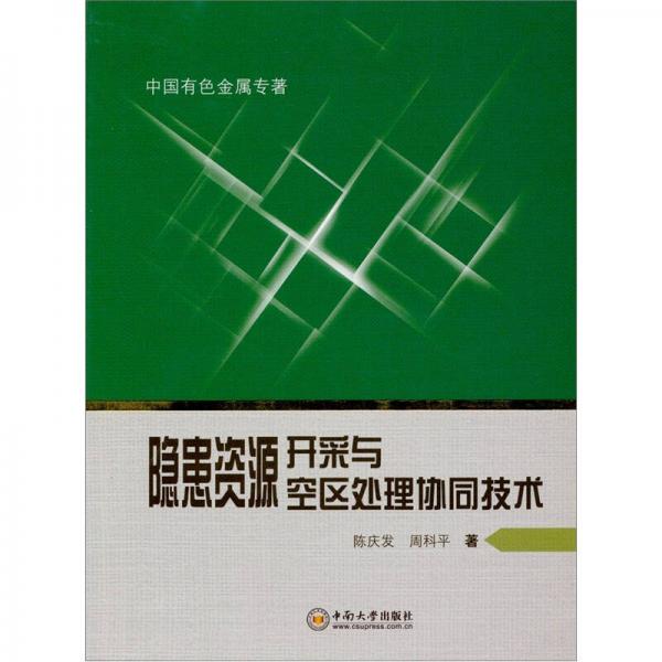 隱患資源開采與空區(qū)處理協(xié)同技術(shù)（中國有色金屬專著）