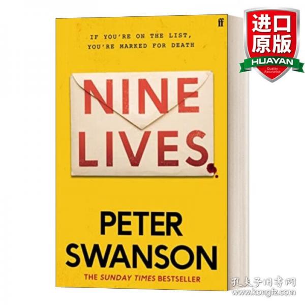 英文原版 Nine Lives 九條命 