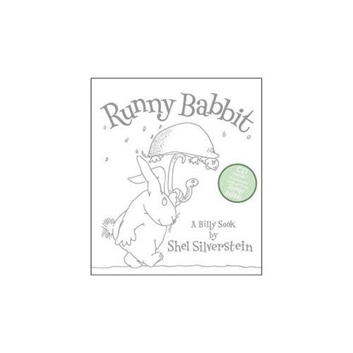 Runny Babbit Book and Abridged CD 谢尔·希尔弗斯坦经典绘本：尼巴子兔(书+CD) ISBN9780061130472