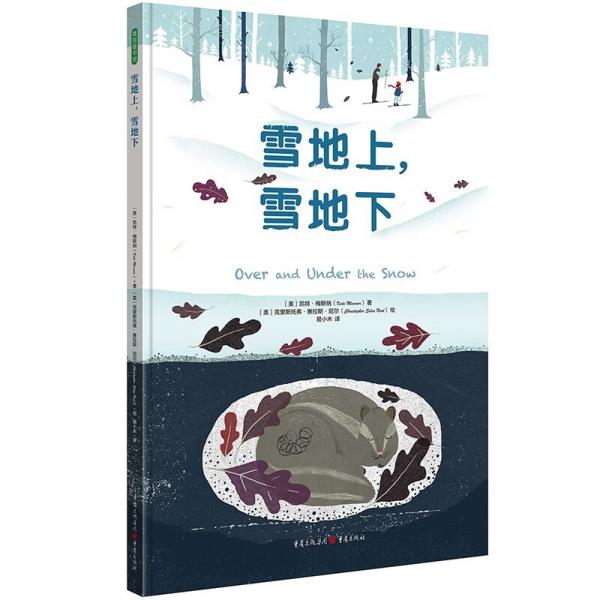 雪地上，雪地下大獎繪本，科普啟蒙唯美繪本