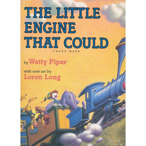 The Little Engine that Could 小火车头做到了（Loren Long经典绘本精装书）9780399244674