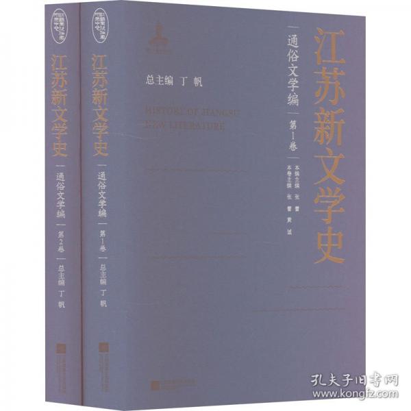 江苏新文学史 通俗文学编