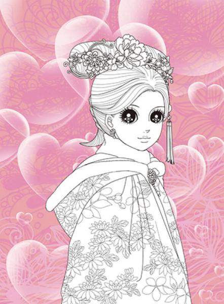 俏公主换装涂色：宫廷丽影