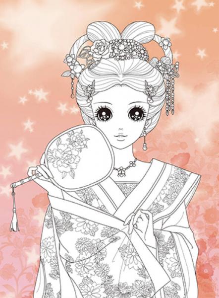 俏公主换装涂色：宫廷丽影