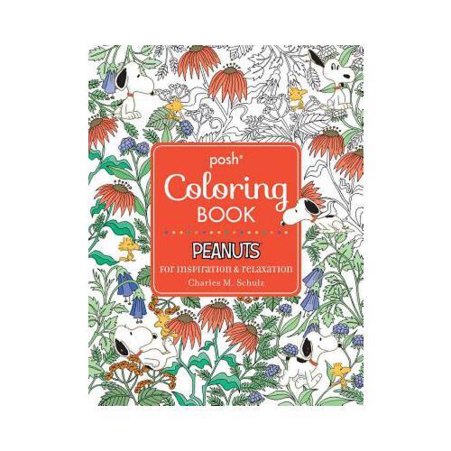 Posh Adult Coloring Book: Peanuts for Inspiration & Relaxation