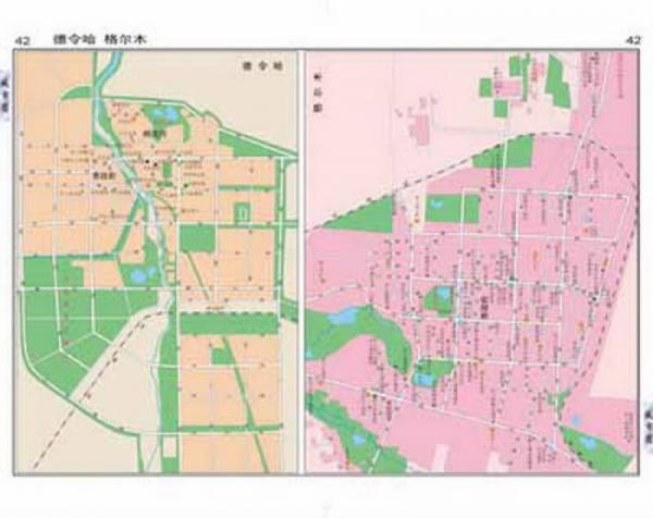 中国分省系列地图册：青海省地图册