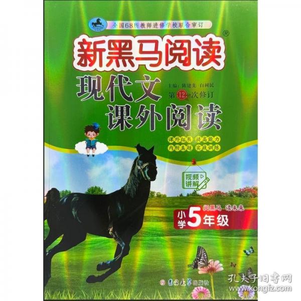 新黑马阅读：现代文课外阅读小学五年级