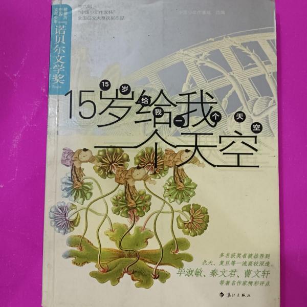 15岁给我一个天空:第六届“中国少年作家杯”全国征文大赛获奖作品(初中卷)