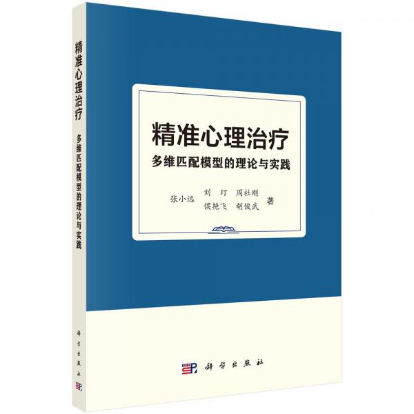 精准心理治疗 多维匹配模型的理论与实践 张小远 等 著