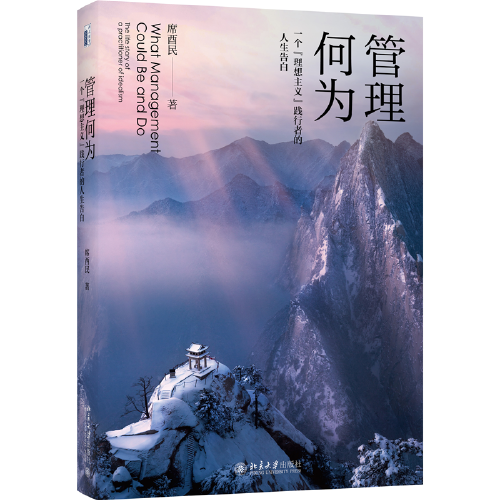 管理何為：一個“理想主義”踐行者的人生告白