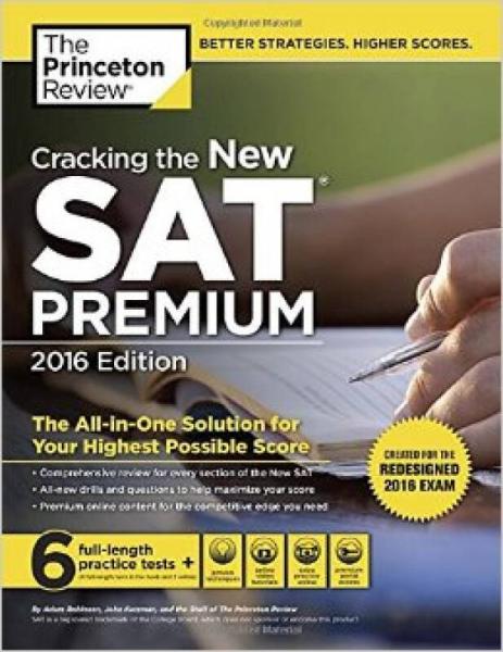 Cracking the New SAT Premium Edition with 6 Prac