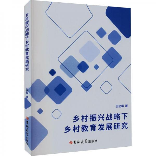 全新正版圖書(shū) 鄉(xiāng)村振興戰(zhàn)略下鄉(xiāng)村教育發(fā)展研究琪吉林大學(xué)出版社9787576804539