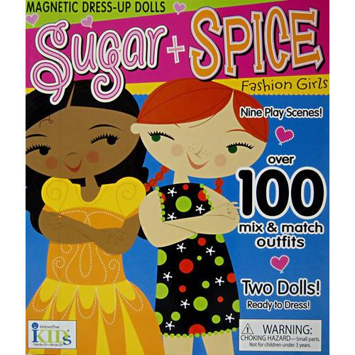 小小服裝設(shè)計(jì)師Magnetic Dress up dolls Sugar and Spice
