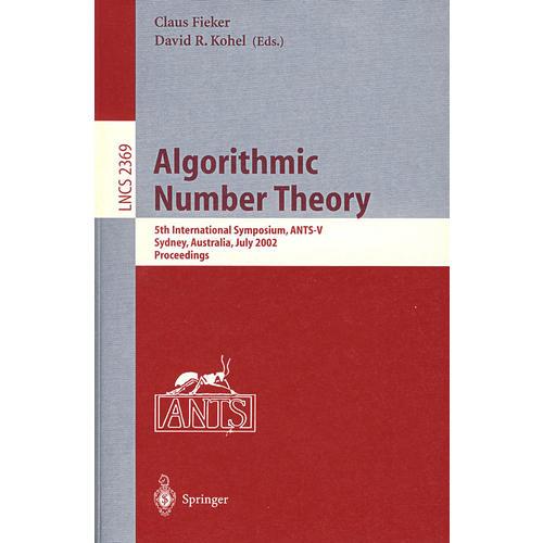 算法数论Algorithmic number theory