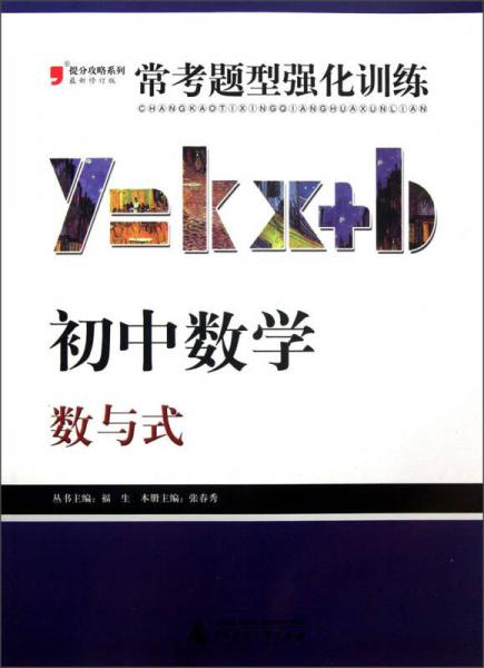 2013提分攻略系列·常考题型强化训练·初中数学：数与式（修订版）