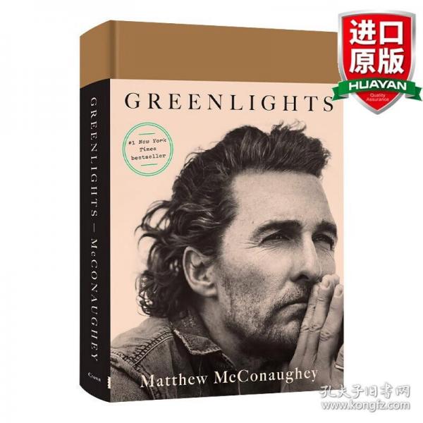 英文原版 Greenlights綠燈馬修麥康納自傳 英文版 