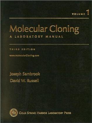 Molecular Cloning：A Laboratory Manual (3-Volume Set)