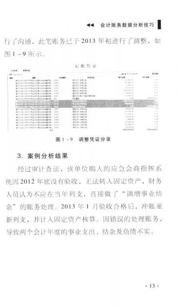 审计技巧丛书:会计数据分析技巧