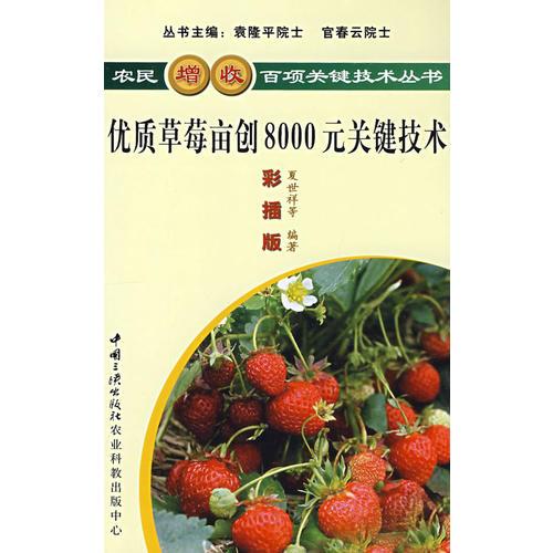 優(yōu)質(zhì)草莓畝創(chuàng)8000元關(guān)鍵技術(shù)