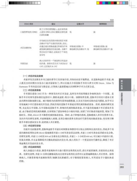 加速康复外科理论与实践