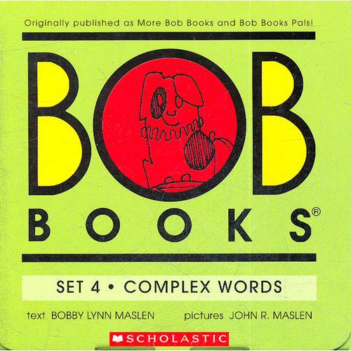 Bob Books Set 4: Compound Words 鲍勃书套装4: 复合词 9780439845069