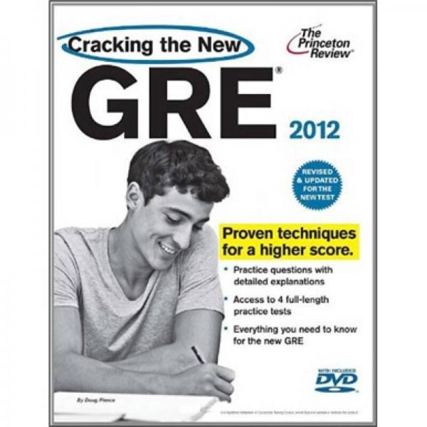 Cracking the New GRE with DVD, 2012 Edition：Cracking the GRE