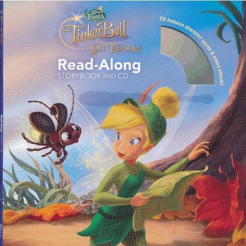 Read-Along系列：Tinker Bell and the Lost Treasure 奇妙仙子与失落的宝藏(书+CD) 