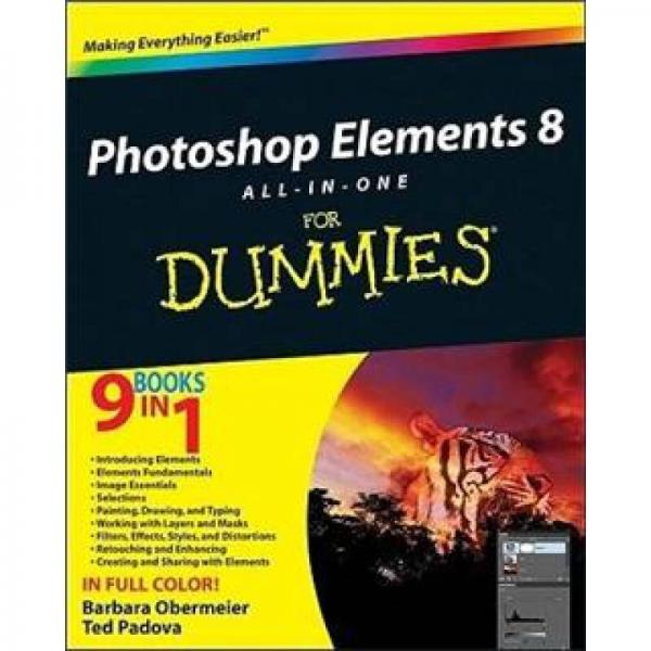 Photoshop Elements 8 All-in-One For Dummies