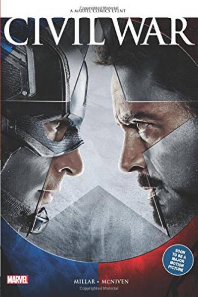Civil War Movie Edition 美国队长3英雄内战电影版 英文原版