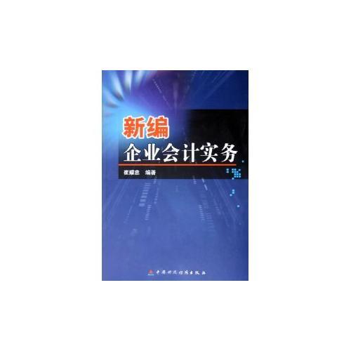 新編企業(yè)會(huì)計(jì)實(shí)務(wù)